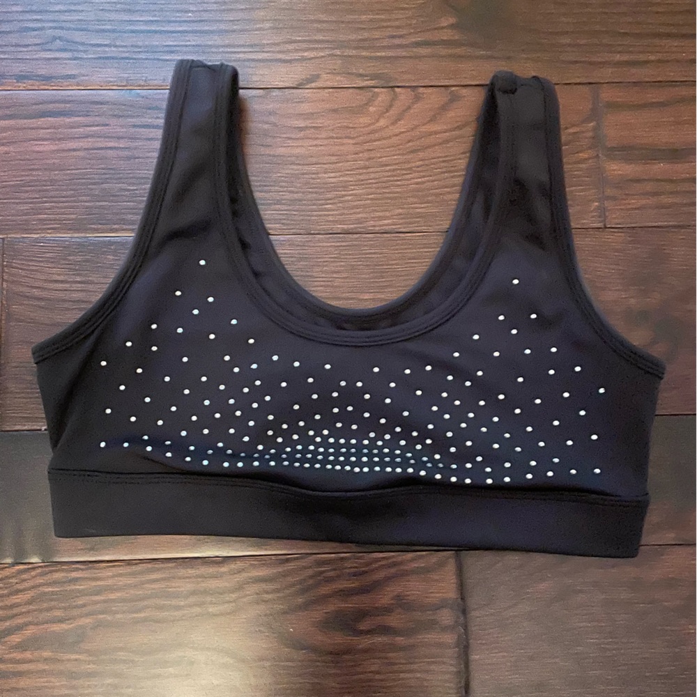 Carbon 38 Rhinestone sports bra